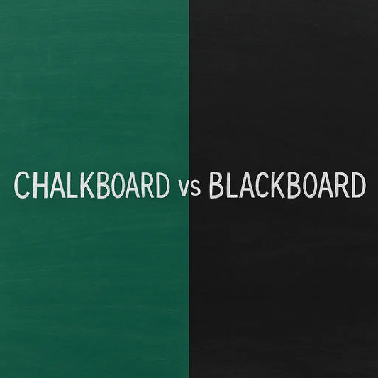 Chalkboard vs Blackboard: Is There Really a Difference?