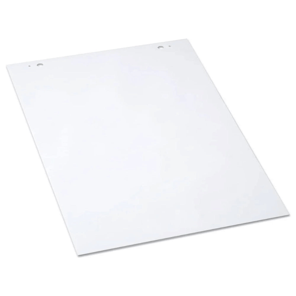 Flip chart paper pad with pre-punched holes, 30 leaves, ideal for presentations, meetings, and brainstorming sessions