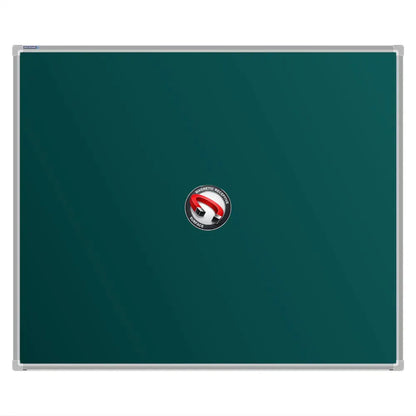 A Bestboard Magnetic green chalkboard (1000 x 1200mm) with an aluminium frame. The board has a smooth matte writing surface and a magnetic receptivity icon displayed in the centre.
