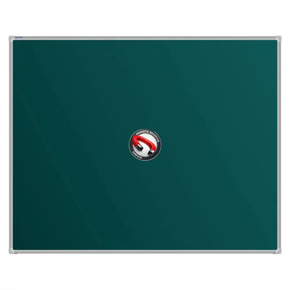 A Bestboard Magnetic green chalkboard (1200 x 1500mm) with an aluminium frame. The board has a smooth matte writing surface and a magnetic receptivity icon displayed in the centre.