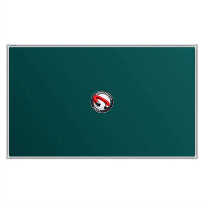 A Bestboard Magnetic green chalkboard (900 x 1500mm) with an aluminium frame. The board has a smooth matte writing surface and a magnetic receptivity icon displayed in the centre.