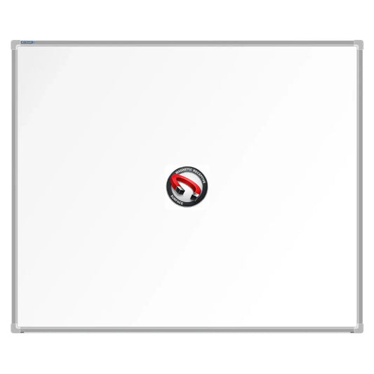 A Bestboard Magnetic Whiteboard (1000 x 1200mm) with an aluminium frame. The board has a smooth matte writing surface and a magnetic receptivity icon displayed in the centre.