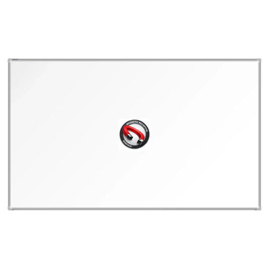 A Bestboard Magnetic Whiteboard (1200 x 2000mm) with an aluminium frame. The board has a smooth matte writing surface and a magnetic receptivity icon displayed in the centre.