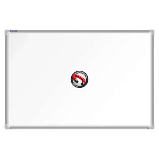 A Bestboard Magnetic Whiteboard (600 x 900mm) with an aluminium frame. The board has a smooth matte writing surface and a magnetic receptivity icon displayed in the centre.