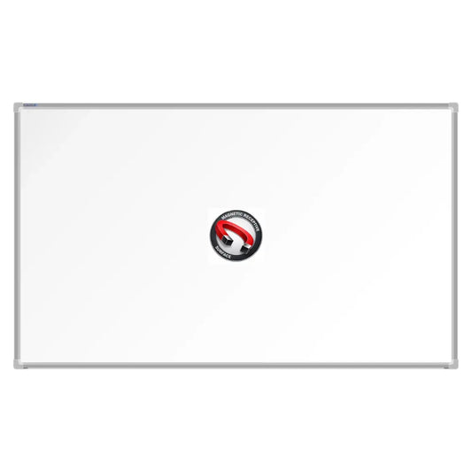 A Bestboard Magnetic Whiteboard (900 x 1500mm) with an aluminium frame. The board has a smooth matte writing surface and a magnetic receptivity icon displayed in the centre.