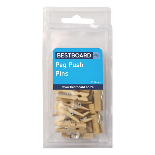 Push Pin Pegs - Box of 30